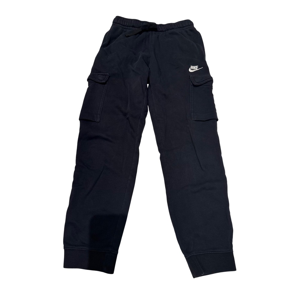 Nike Kids Black Cargo Jogger Sweatpants Size Medium M
